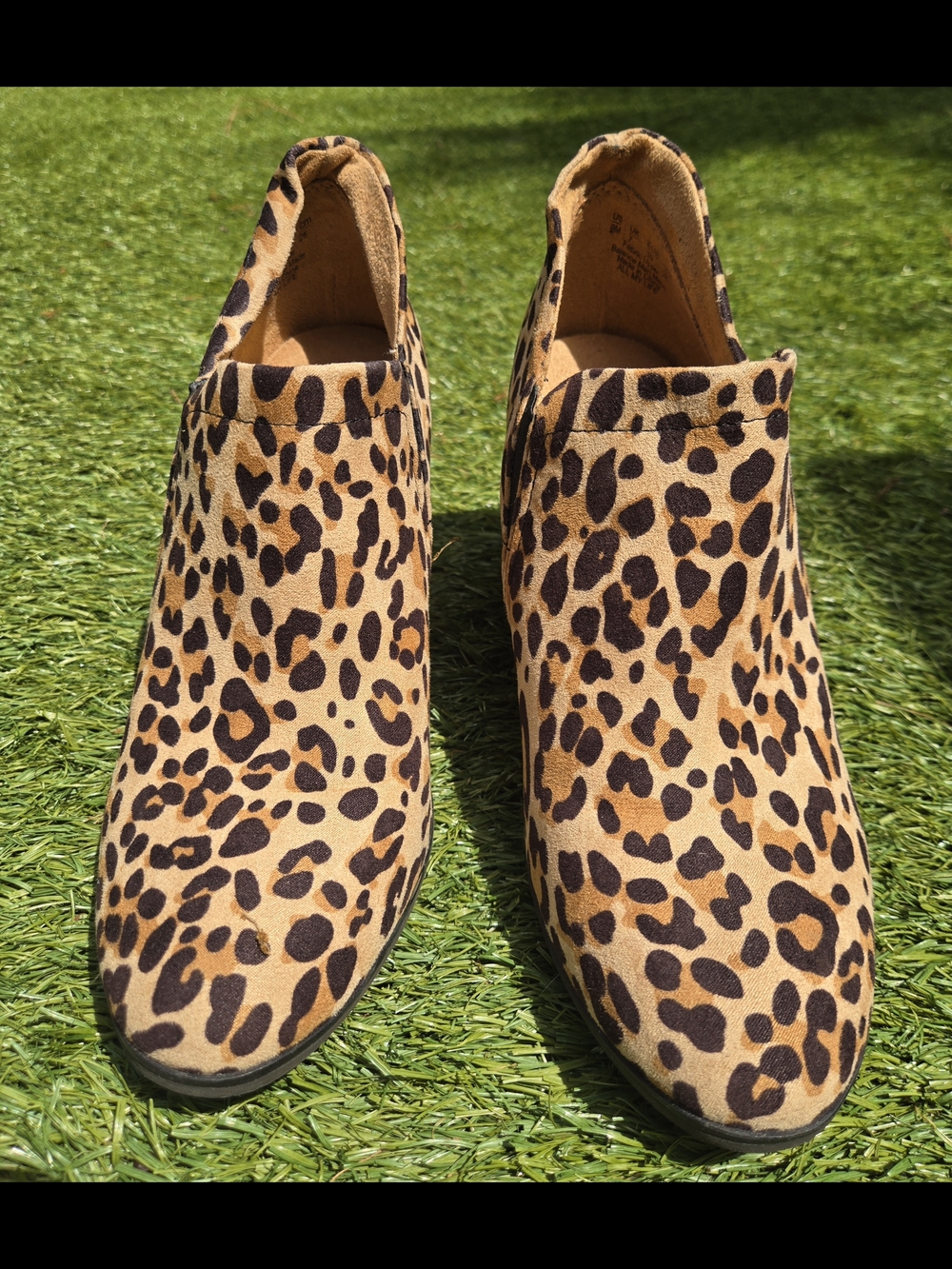 Dr. Scholl's Leopard Print Slip-On - Tan and Brown